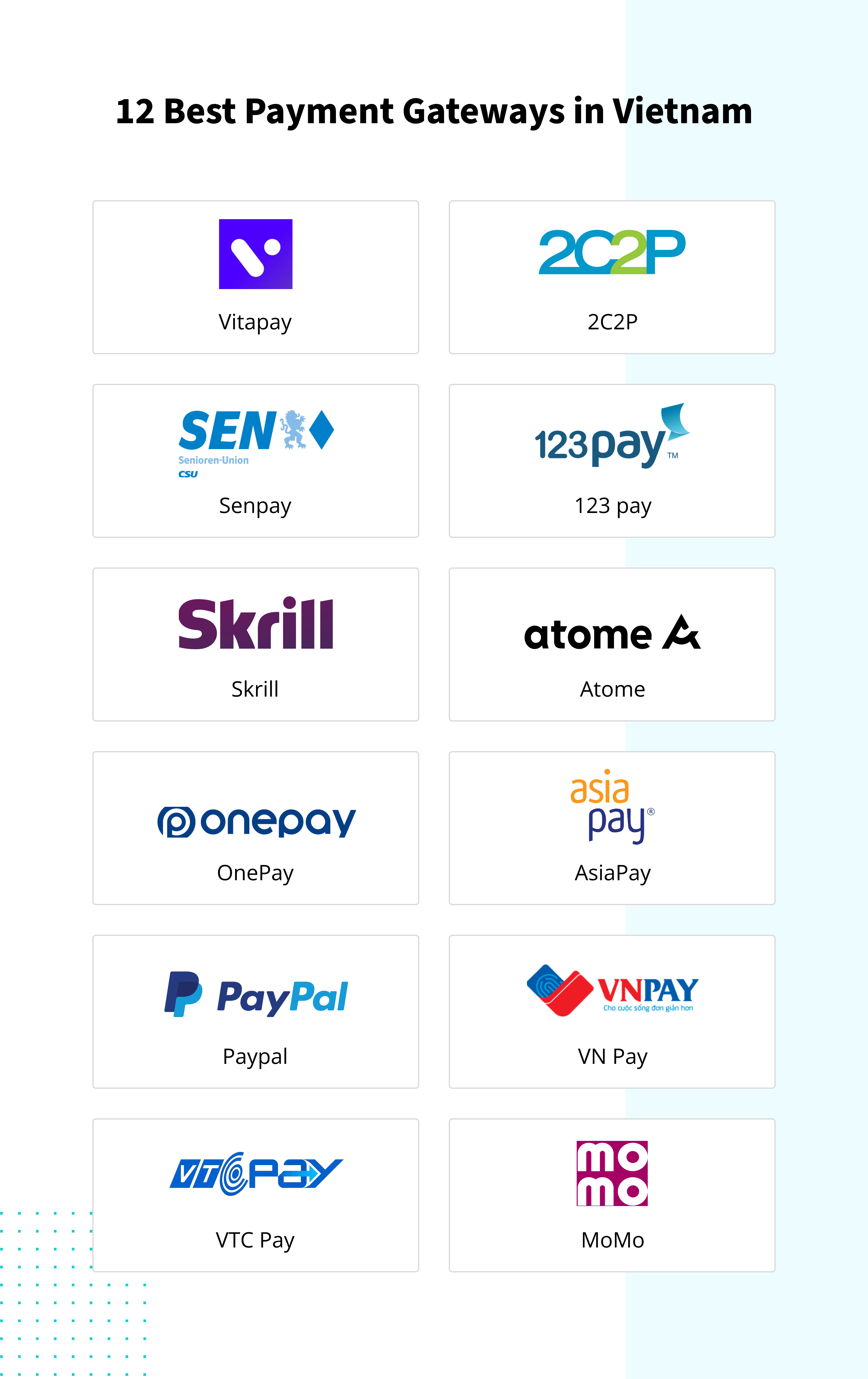 12 Best Payment Gateways in Vietnam