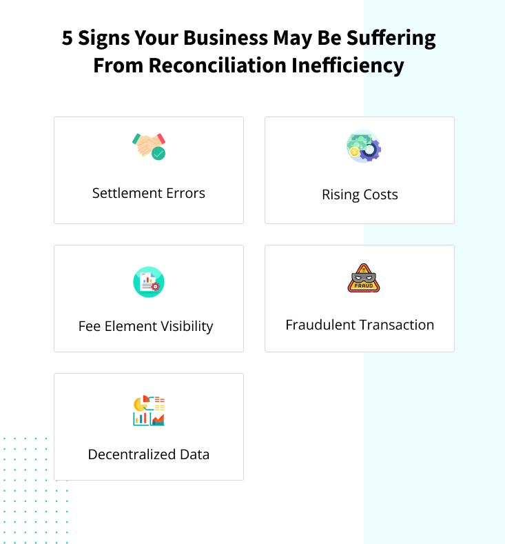 5 clear sign of reconciliation inefficiencies